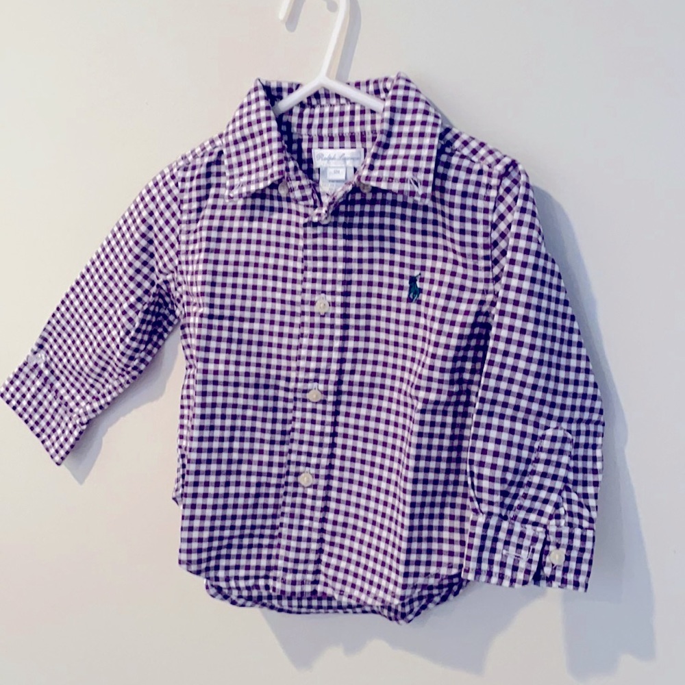 Ralph Lauren Boys shirt for 12 months old.